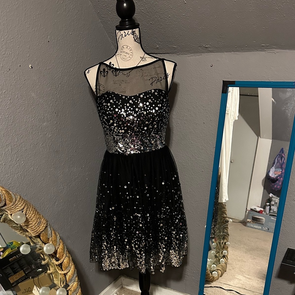 Emerald sundae evening dress